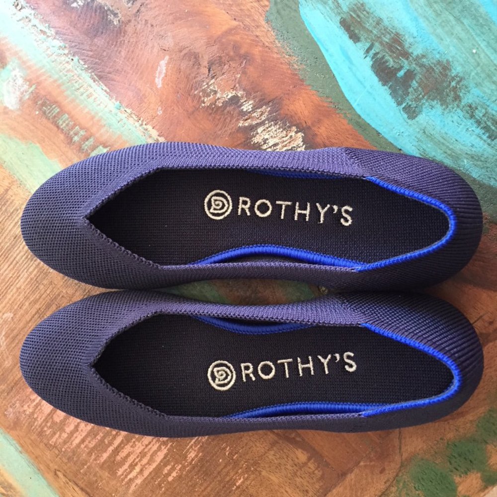 Rothy's "The Flat" (Maritime Blue - 6)